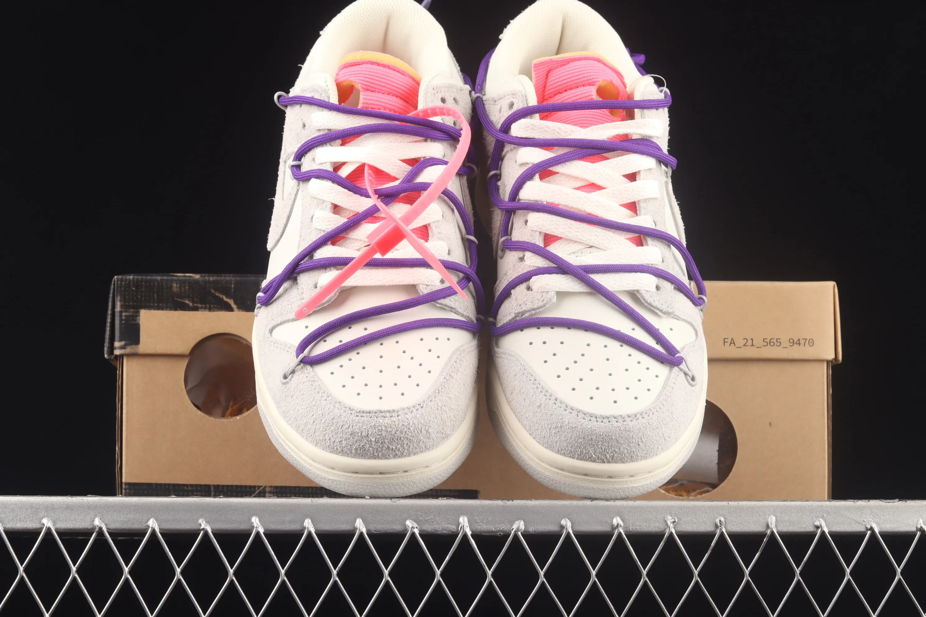 All categories Nk SB Dunk series Nk SB Dunk Low low-top sneakers pure original version OF x Nk Dunk Low OW SB smashed backboard fashion casual sneakers DJ0950-101